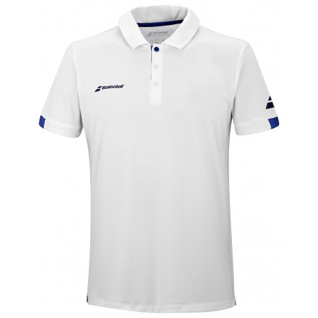 BABOLAT PLAY POLO MEN White White 2024