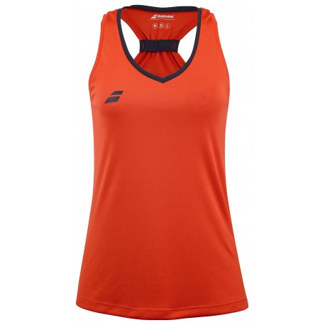 BABOLAT PLAY TANK TOP WOMEN Fiesta Red 2024