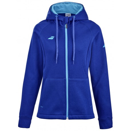 BABOLAT EXERCISE HOOD JACKET WOMEN Sodalite Blue 2024