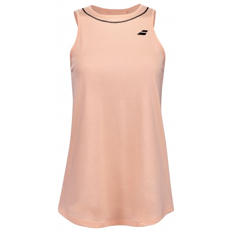 BABOLAT EXERCISE COTTON TANK WOMEN Tropical Peach 2024