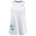 2024 BABOLAT PADEL COTTON TANK WOMEN White