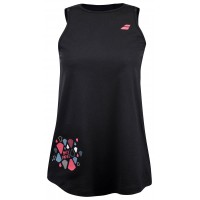 2024 BABOLAT PADEL COTTON TANK WOMEN Black