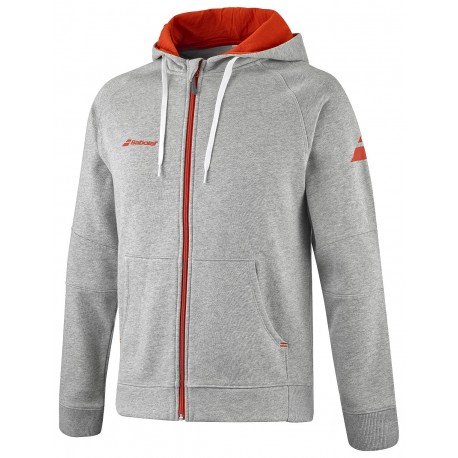 BABOLAT EXERCISE HOOD JACKET MEN High Rise HTHR 2024
