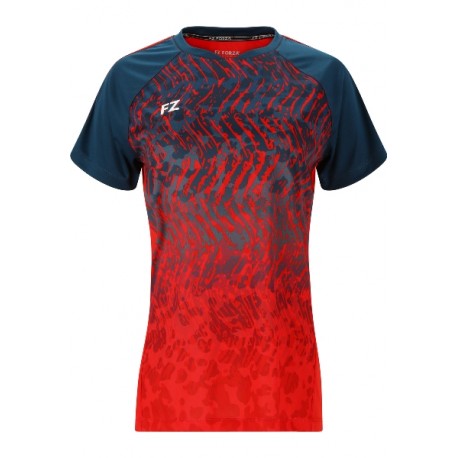 FZ TEE ALVA WOMEN Fiery Red 2024