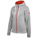 2024 BABOLAT EXERCISE HOOD JACKET WOMEN High Rise Hthr