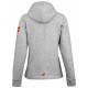 2024 BABOLAT EXERCISE HOOD JACKET WOMEN High Rise Hthr