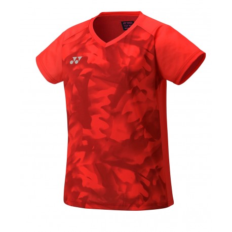 2025 YONEX POLO TEAM WOMEN YW0033EX Pearl Red