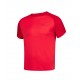 BABOLAT PLAY CREW NECK TEE BOY Tomato Red
