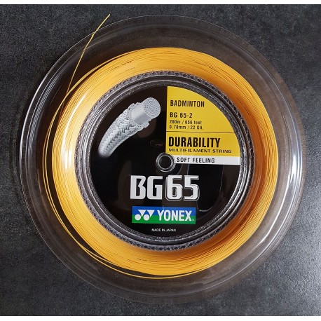 BLANQUEFORT - POSE AVEC BG65 ORANGE YONEX