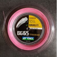YVRAC - POSE AVEC BG65TI ROSE YONEX