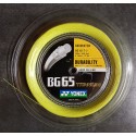 YVRAC - POSE AVEC BG65 JAUNE YONEX