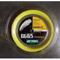 YVRAC - POSE AVEC BG65 JAUNE YONEX