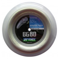 YVRAC - POSE AVEC BG80 BLANC YONEX