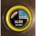 YVRAC - POSE AVEC BG80 JAUNE YONEX