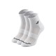 BABOLAT PACK 3 PAIRES QUARTER SOCKS White