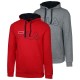 SWEAT HOODY WILLIAM Rouge Unisexe