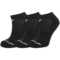 PACK 3 PAIRES INVISIBLES SOCKS BABOLAT Black