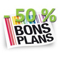 Bons Plans - 50 % ! et +